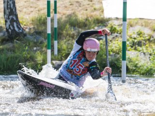 ODM 2024 Jihočeský kraj - Vodní slalom - Slalom - C1 / Starší žákyně - Adéla Lebedová