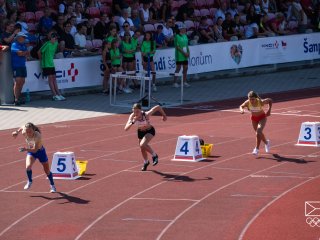 ODM 2024 - Atletika - 800 m - starší žákyně - Břízová Veronika, Jílková Lucie, Buganová Petra