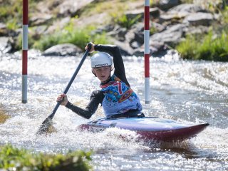 ODM 2024 Jihočeský kraj - Vodní slalom - Slalom - C1 / Starší žákyně - Valerie Čapská