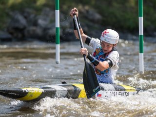 ODM 2024 Jihočeský kraj - Vodní slalom - Slalom - C1 / Starší žáci - Josef Valenta