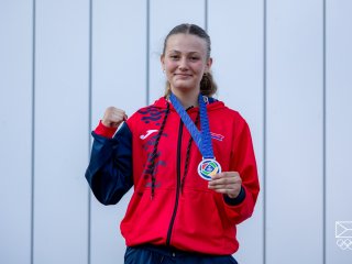 Adéla Kocourková - Karate - kumite team - 2. místo