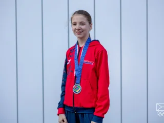 Viktorie Chmelárová - Karate - kumite team - 2. místo
