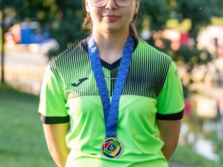 Aneta Marečková  - 1.místo - sportovní střelba