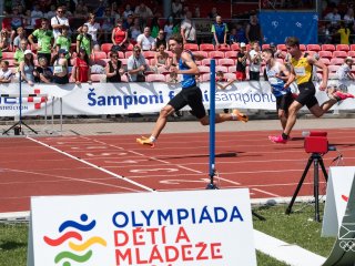 ODM 2024 - Atletika - 60 metrů - starší žáci - Adam Kolář, Vančura Karel Ondřej, Vardžák Štěpán