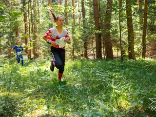 Orientační běh lesem v Lišově