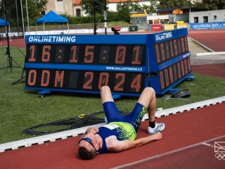 ODM 2024 - Atletika - 1500 m - starší žáci - Hamerský David