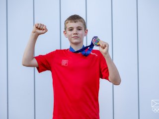 Samuel Větr - Karate - kumite team - 3. místo