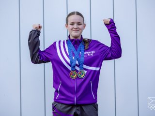 Ella Kittnerová - Karate - Kumite team (2. místo), Kumite jednotlivci (3. místo)