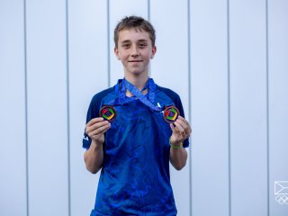 Radim Gazárek - Stolní tenis - čtyřhra - 3. místo, dvouhra 3. místo