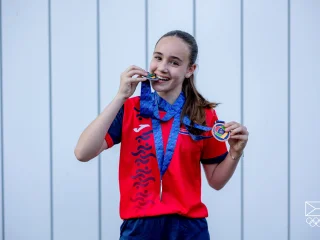 Ella Budilová (STC) - stolní tenis - dvouhra - ml. žákyně (3.místo), čtyřhra - ml. žákyně (2.místo), smíšená čtyřhra - ml.žactvo (2.místo)