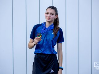 Elena Kuchařová - Stolní tenis - čtyřhra - 2. místo