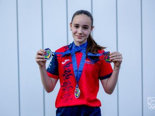Ella Budilová (STC) - stolní tenis - dvouhra - ml. žákyně (3.místo), čtyřhra - ml. žákyně (2.místo), smíšená čtyřhra - ml.žactvo (2.místo)