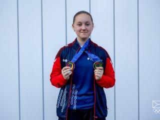 Zuzana Ondračková (MSK) - stolní tenis - čtyřhra - ml. žákyně (3. místo), smíšená čtyřhra - ml.žactvo (1.místo)