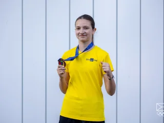 Aneta Ježková (ZLK) - stolní tenis - smíšená čtyřhra-st.žactvo (3. místo)