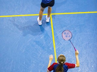 zápasy badmintonu ve čtyřhře