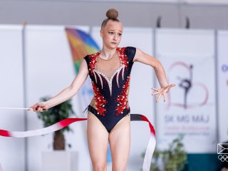 Moderní gymnastika - juniorky - Finále sestava se stuhou